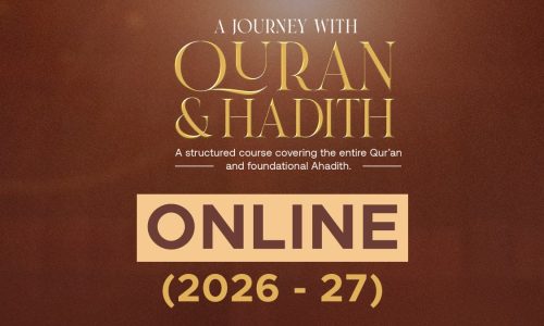 Journey with Qur’an & Hadith – Online